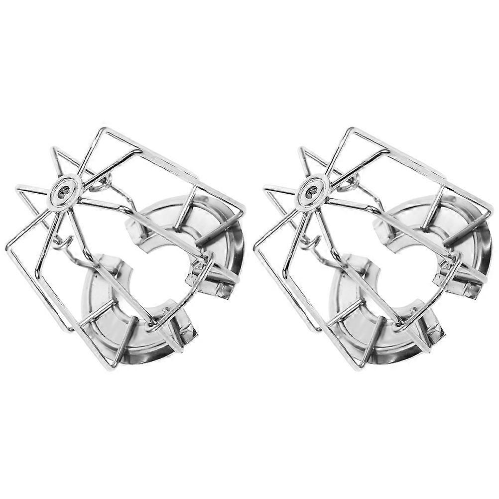 Fire Sprinkler Head Protector for 2Pcs Flush Mount Sidewall Sprinkler Heads in Silver