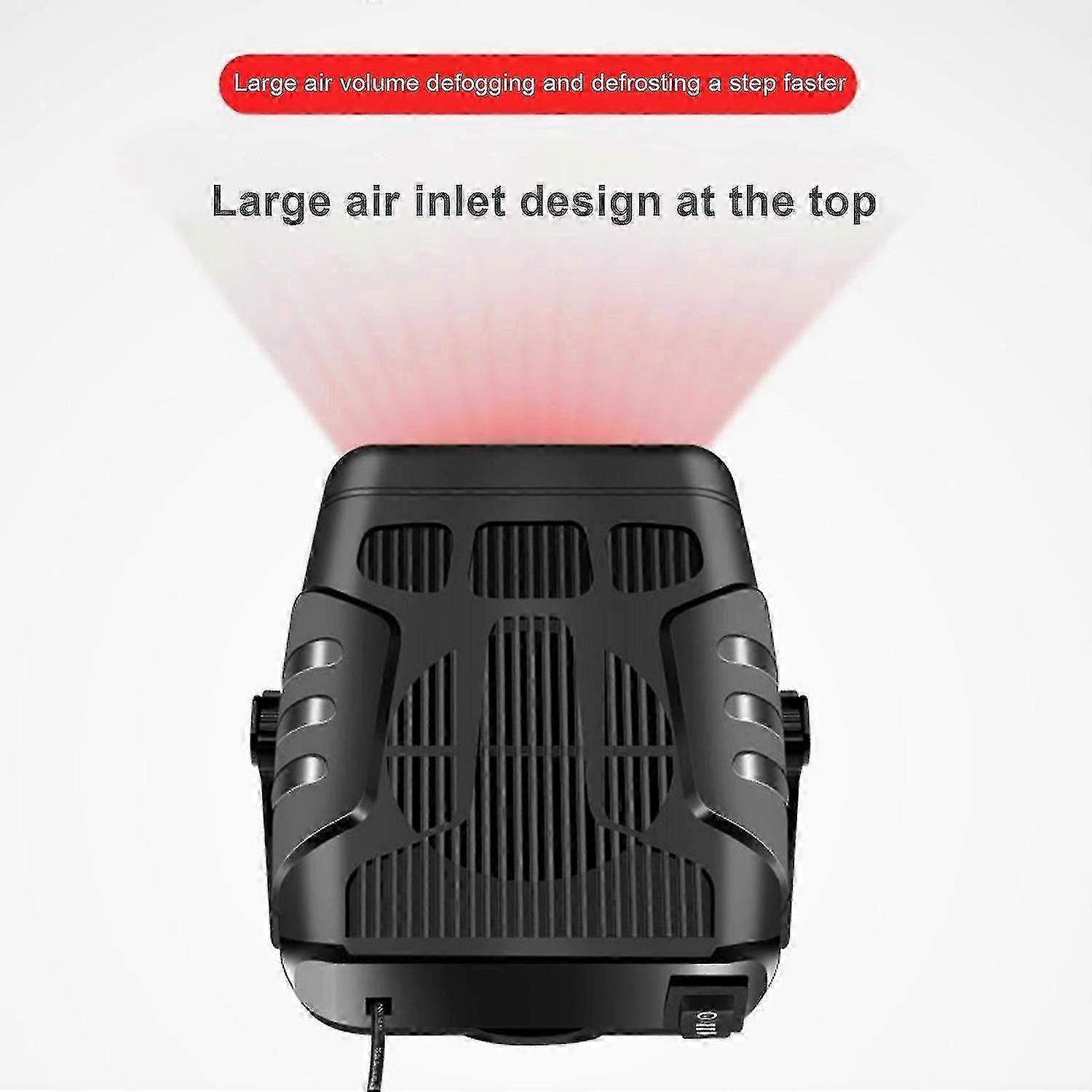Defroster Demister 200w 24v DC Heating Fan for Front Windshield