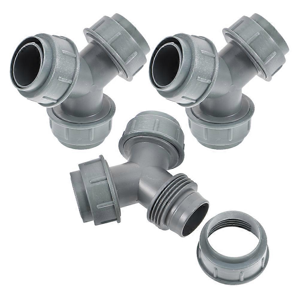 Washing Machine Drain Pipe Connector for Connecting 3Pcs Y Shaped Splitter