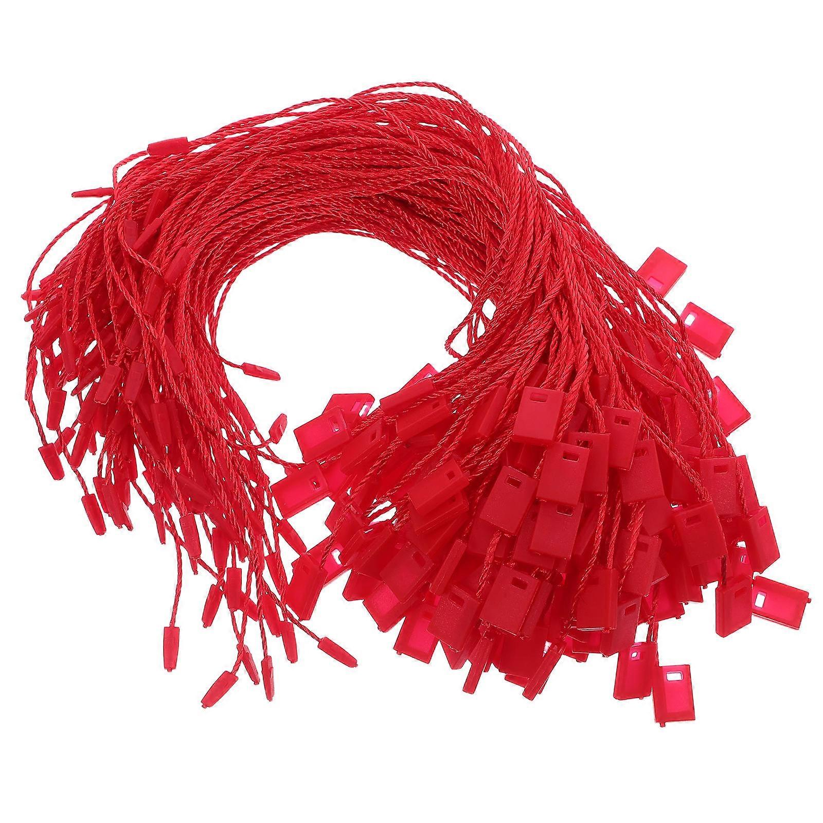 Snap Lock Pin Hang Tag String for Shoes with 990Pcs Strings