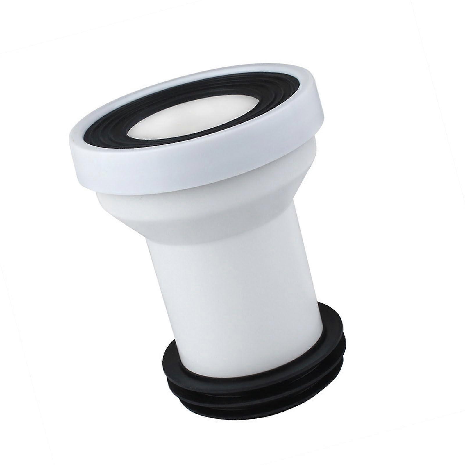 Toilet Extension Pipe Shifter Straight Pipe Connector Bathroom Use Anti Leak Odor Minimizing Sewer Connector