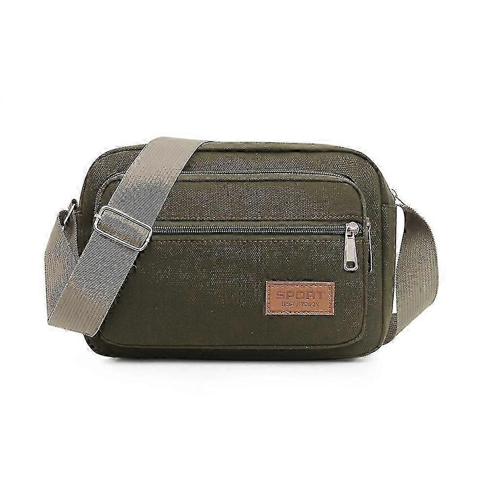 حقيبة كروسبودي أنيقة للرجال قماش رسول حقيبة الكتف حقيبة حقائب المرافق محفظة وحقائب اليد للاستخدام اليومي السفر العمل