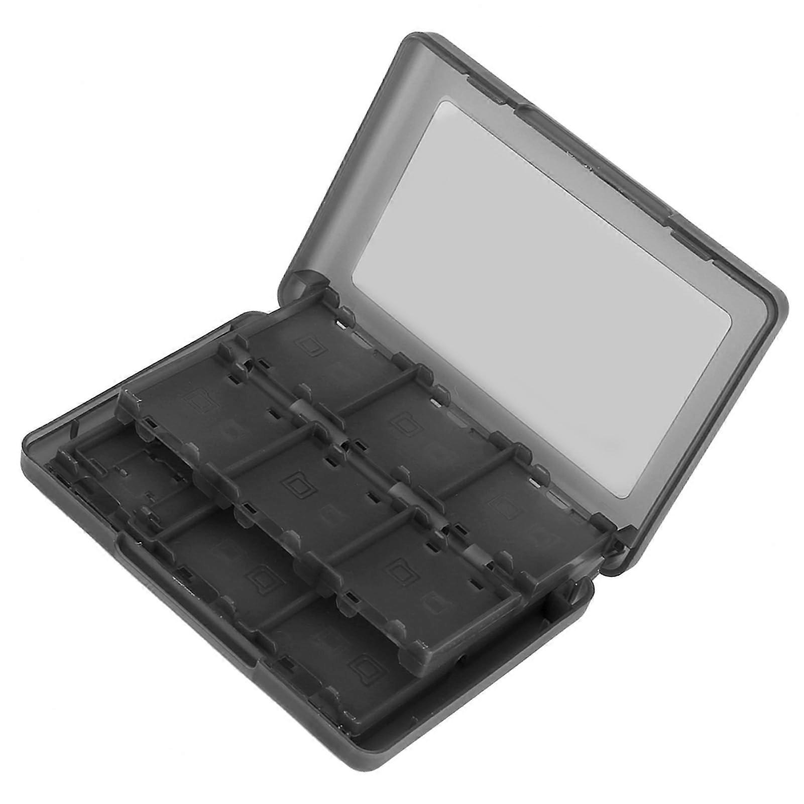 22 in 1 Eco Friendly PP Game Card Case Holder for Nintendo 3DS DS with Secure MultiCard Storage Black