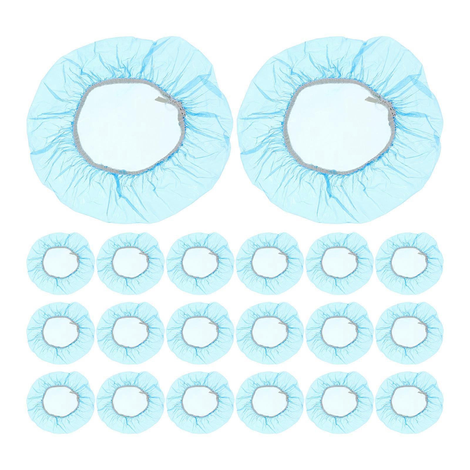 Detector Dust Cover for Protection Plastic Blue 100Pcs