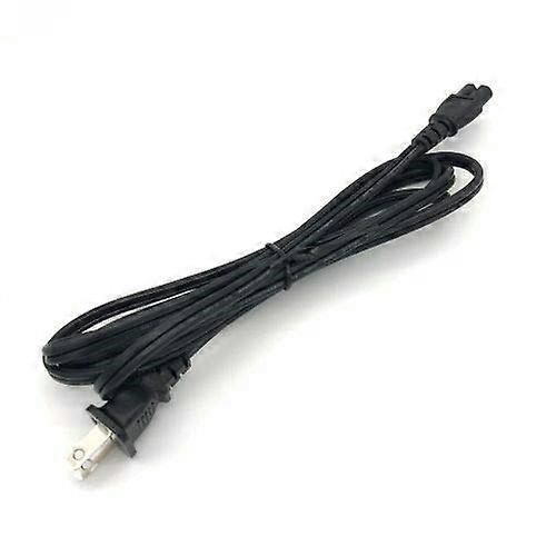 Power Cord 2 Prong 6ft AC Replacement Cable for PS4 with Reliable Connection