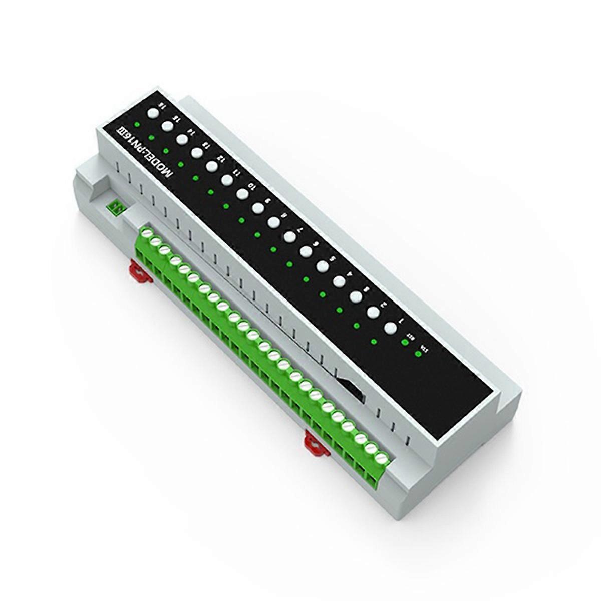 Tuya Smart WiFi 16 CH Relay Switch Module on Off Control Module SAAS Dry Node Weak Current Power Module