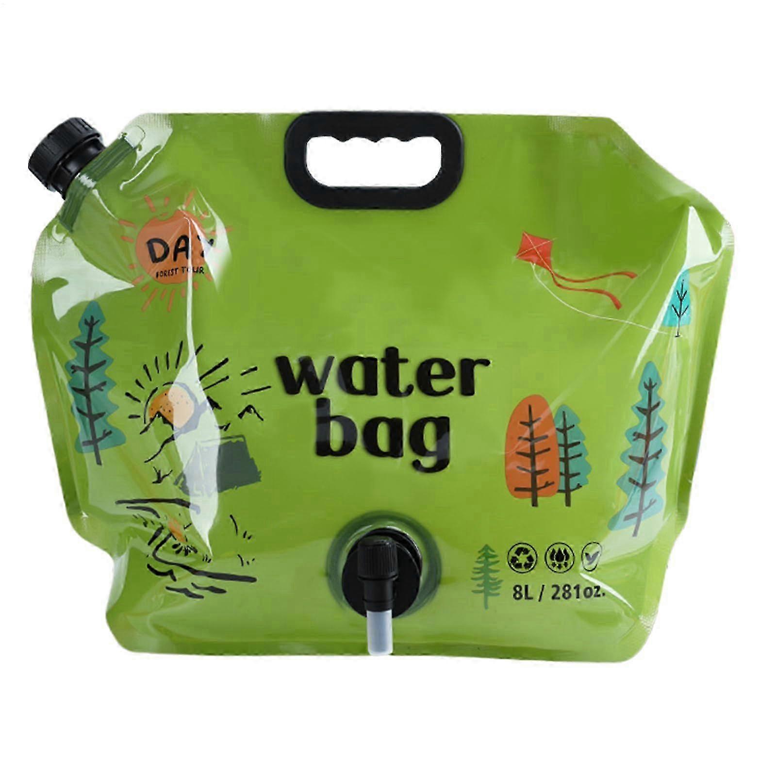 Water Bag Reflective Hydration Backpack Foldable for Outdoor Use 2025