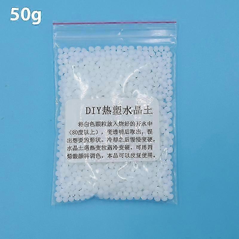 2025 50g/100g Polymorph Thermoplastic Friendly Plastic aka Polycaprolactone Polymorph Pellet DIY Ceramics Tool