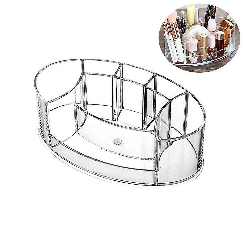 Transparent Lipstick Storage Box Creative Makeup Organizer for Desktop Use