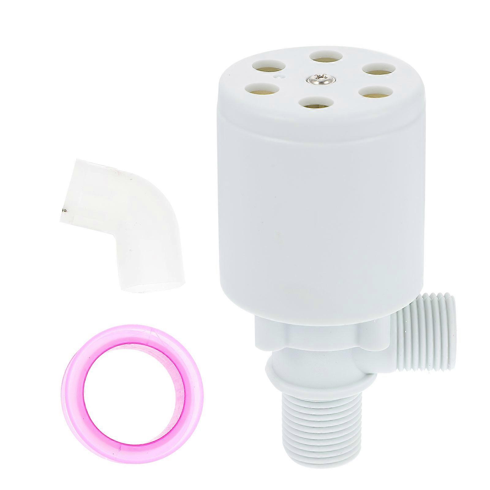 Automatic Water Level Control Valve For Pools 10.00x5.00x5.00cm White Square Design 1Pcs