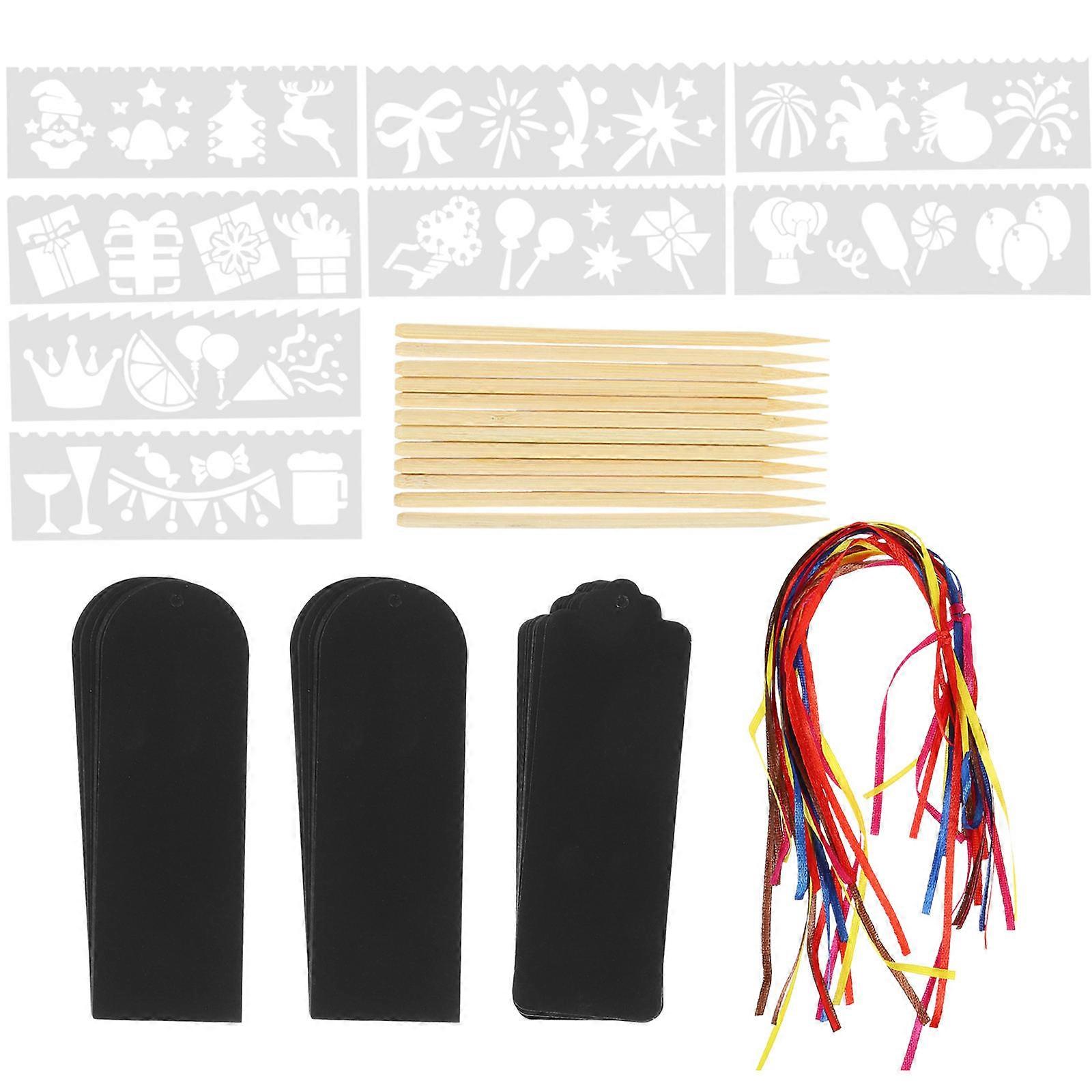 Scratch Paper Bookmarks Handmade DIY Kit for Reading 3Sets