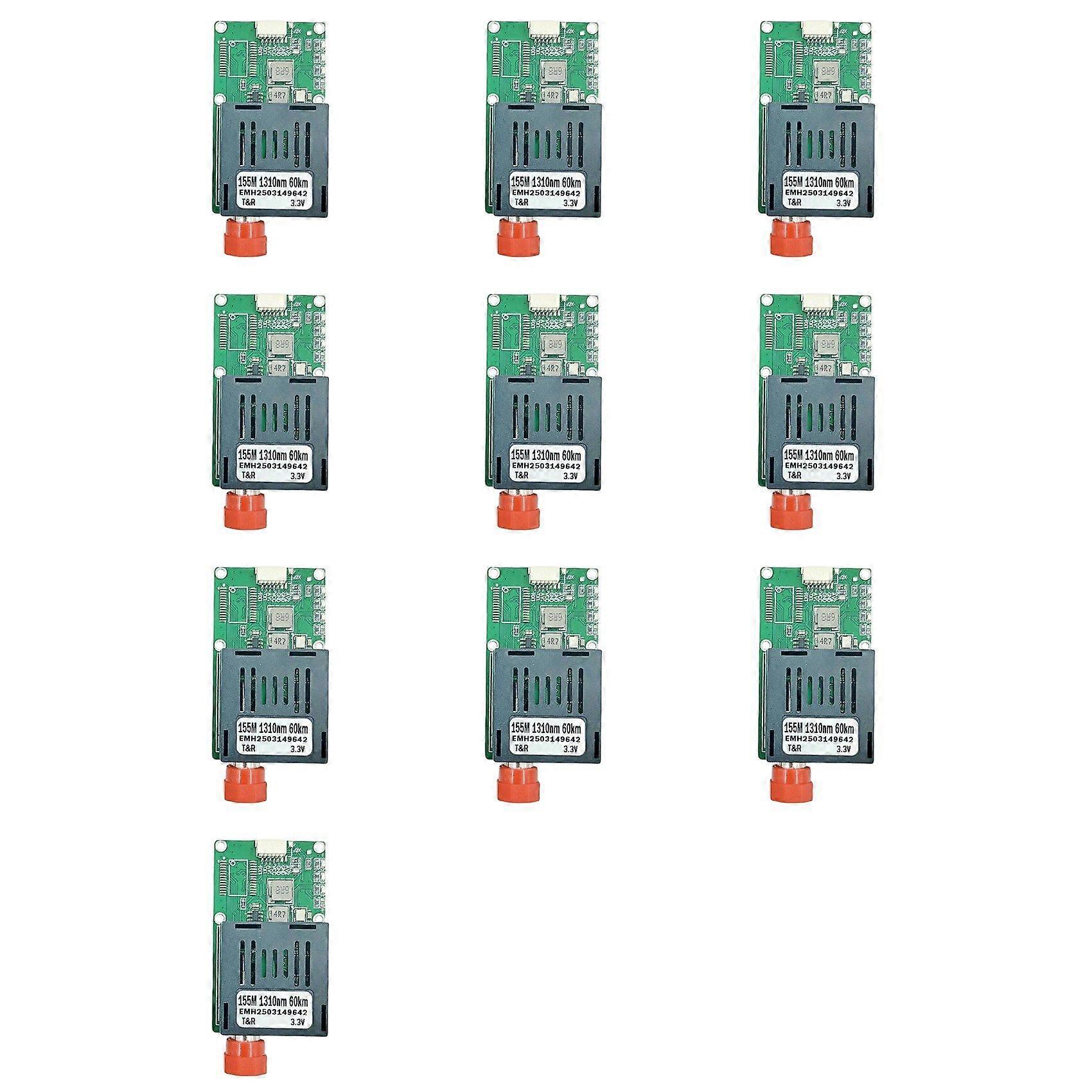 10X TTL Optical Transmitter Module 60KM Optical End Device Dedicated Optical Port St Interface Module UART/SBUS