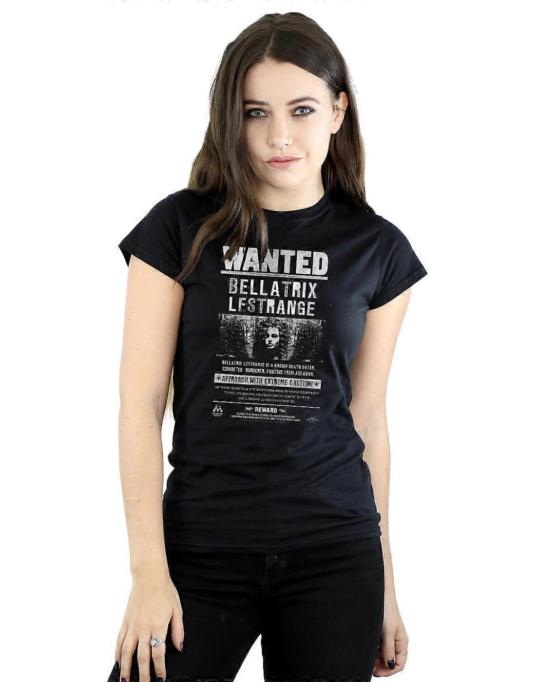 Harry Potter Women's Bellatrix Lestrange Wanted T-Shirt
