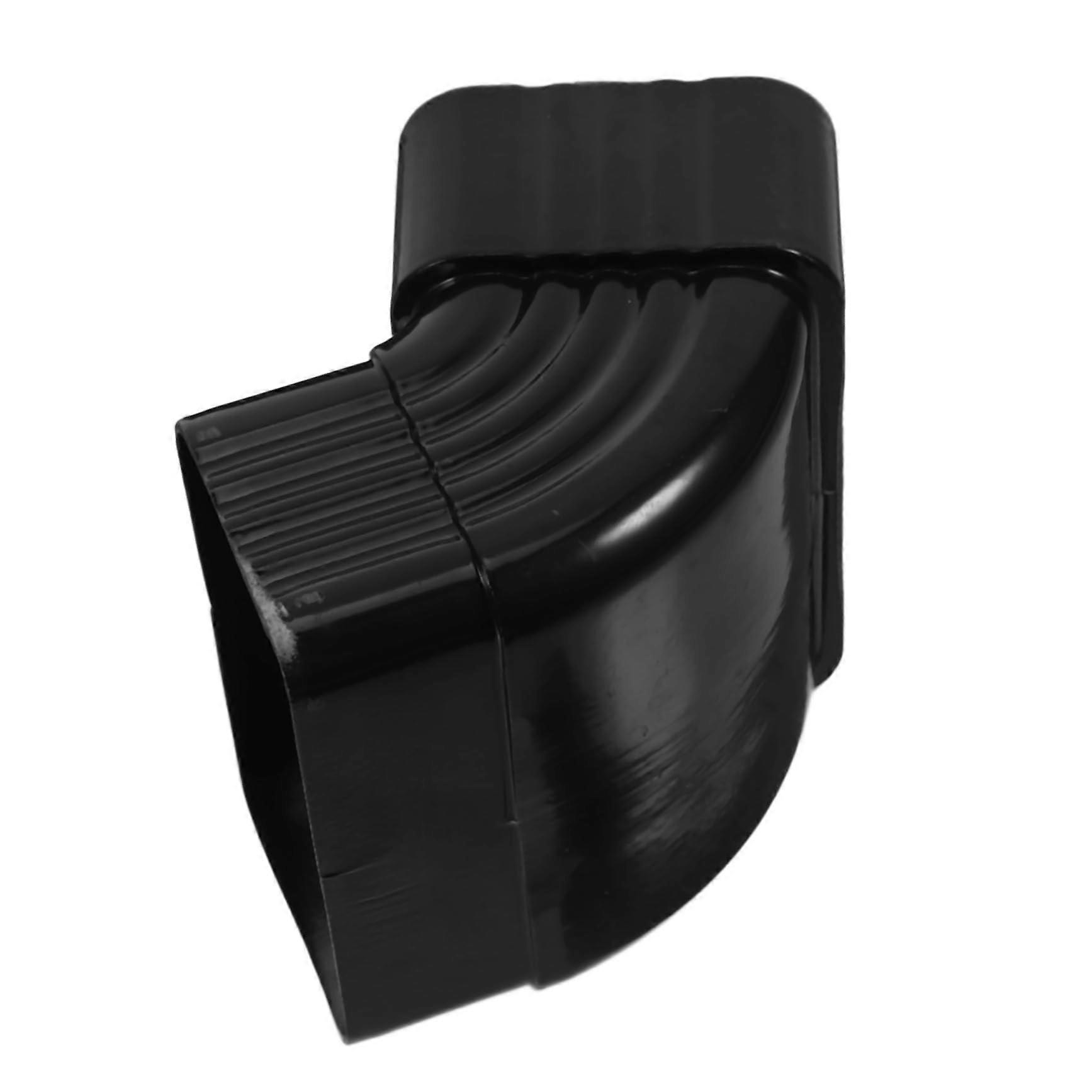 Gutter Downspout Elbow Aluminum 65 Degree Connector Rain Gutter Adapter Durable Easy Install