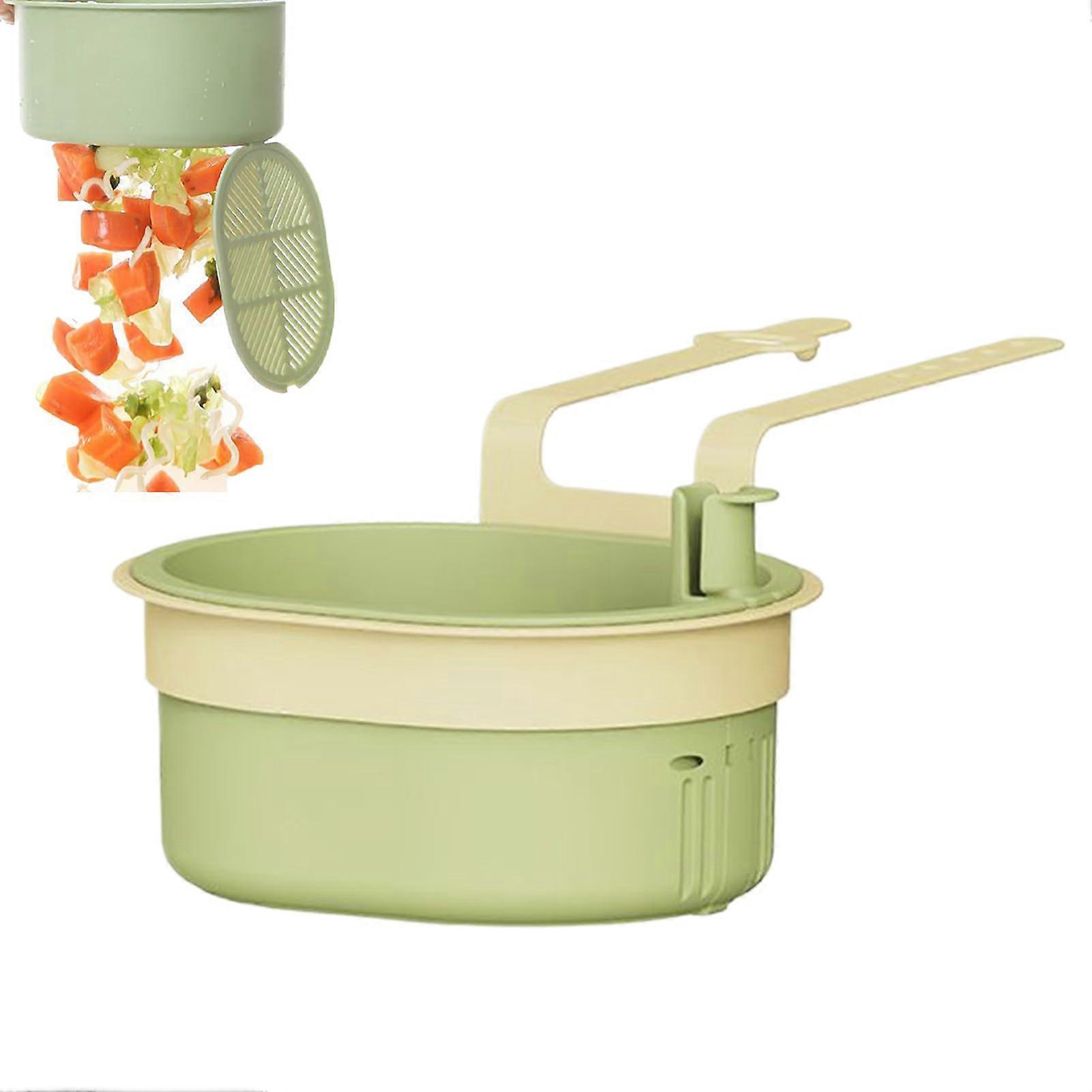 Silicone Foldable Sink Strainer Adjustable Faucet Hanging Drain Basket with MultiLayer Filter