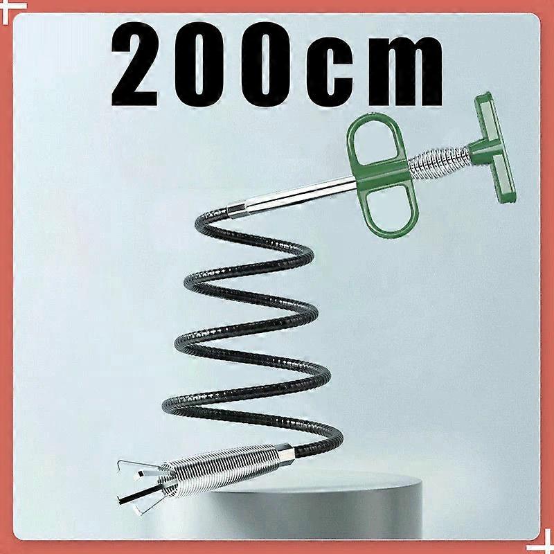 Sewer Pipe Unblocker Snake Spring Pipe Dredging Tool Kitchen Bathroom Sewer Cleaning Tool Kitchen Accessories