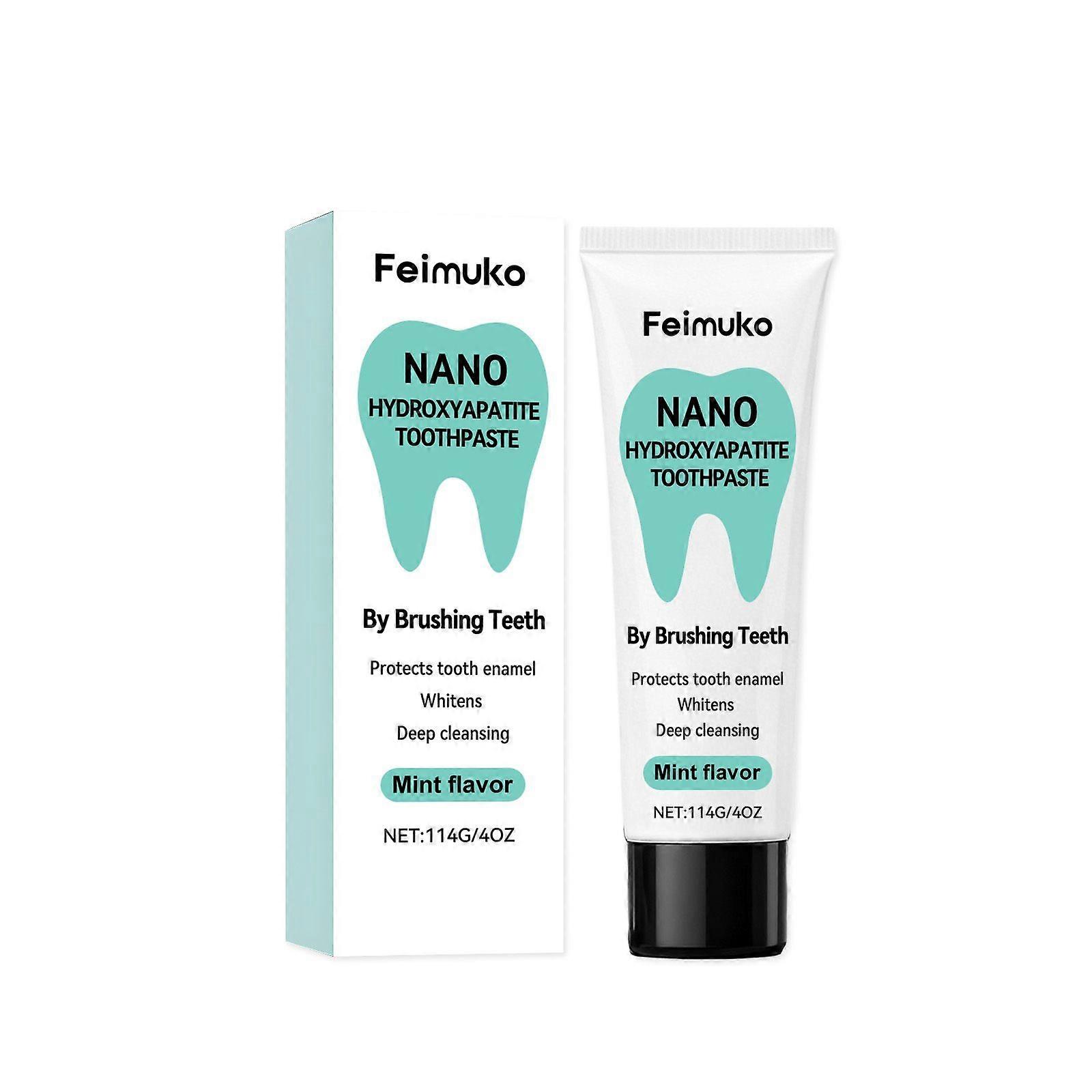 Feimuko Mint Toothpaste Fresh Oral Daily Cleaning Teeth Mild Mint Ingredients Clean Care Toothpaste