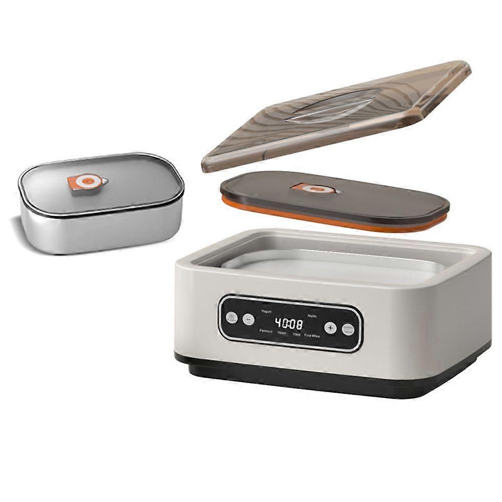 Yogurt Maker with Timer and Temperature Control, Fully Automatic for Home Use. Making Greek Yogurt . EU Plug