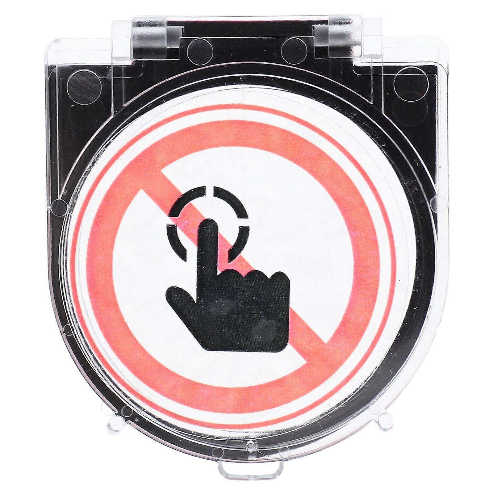 Elevator Power Button Cover Power  Button Switch Cover Button Protector For Computer Power Button Push Button Protector For Pc Plastic Switch Guard Pr