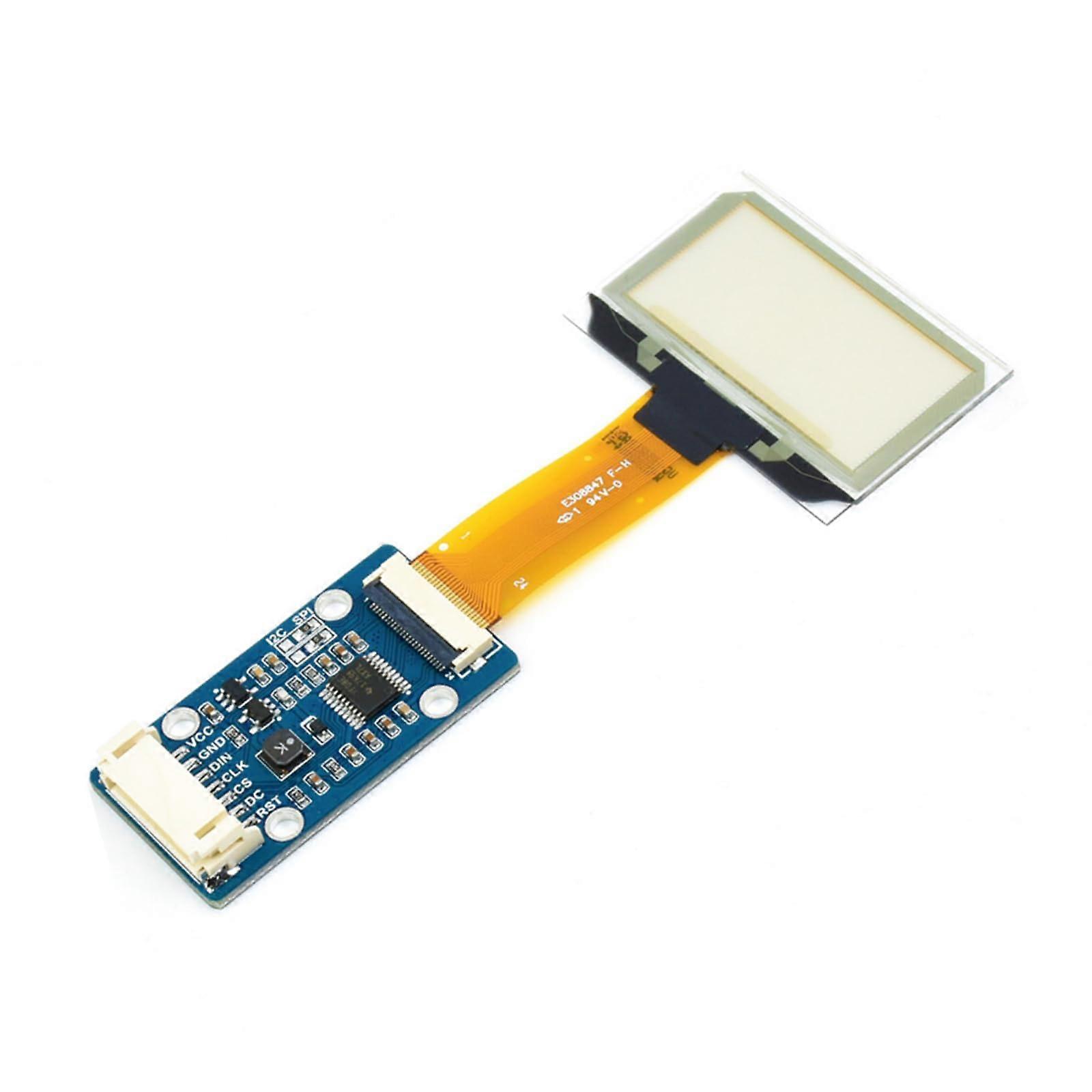 1.51 Inch 128x64 OLED Display Module with SPI I2C Dual Interface, Clear Light Blue Screen for Arduino Raspberry Pi