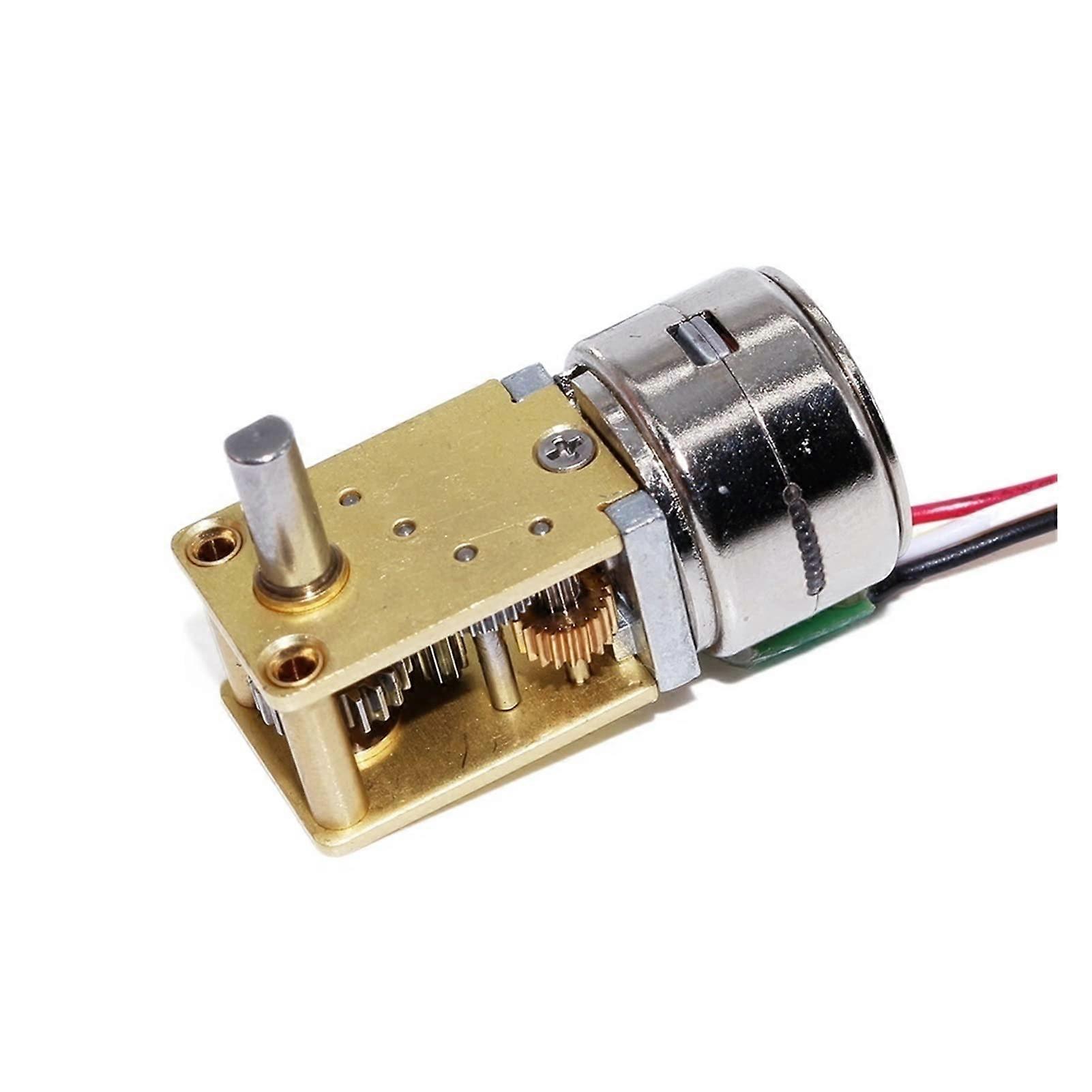 DC 5V Stepper Motor with Gearbox, 2Phase 4Wire  Torque for Robotics and Precise Positioning