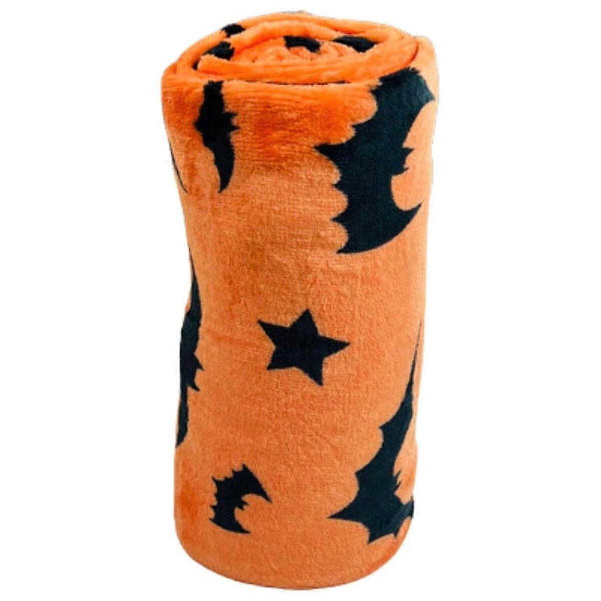 1PC Festive Halloween Black Bats Printed