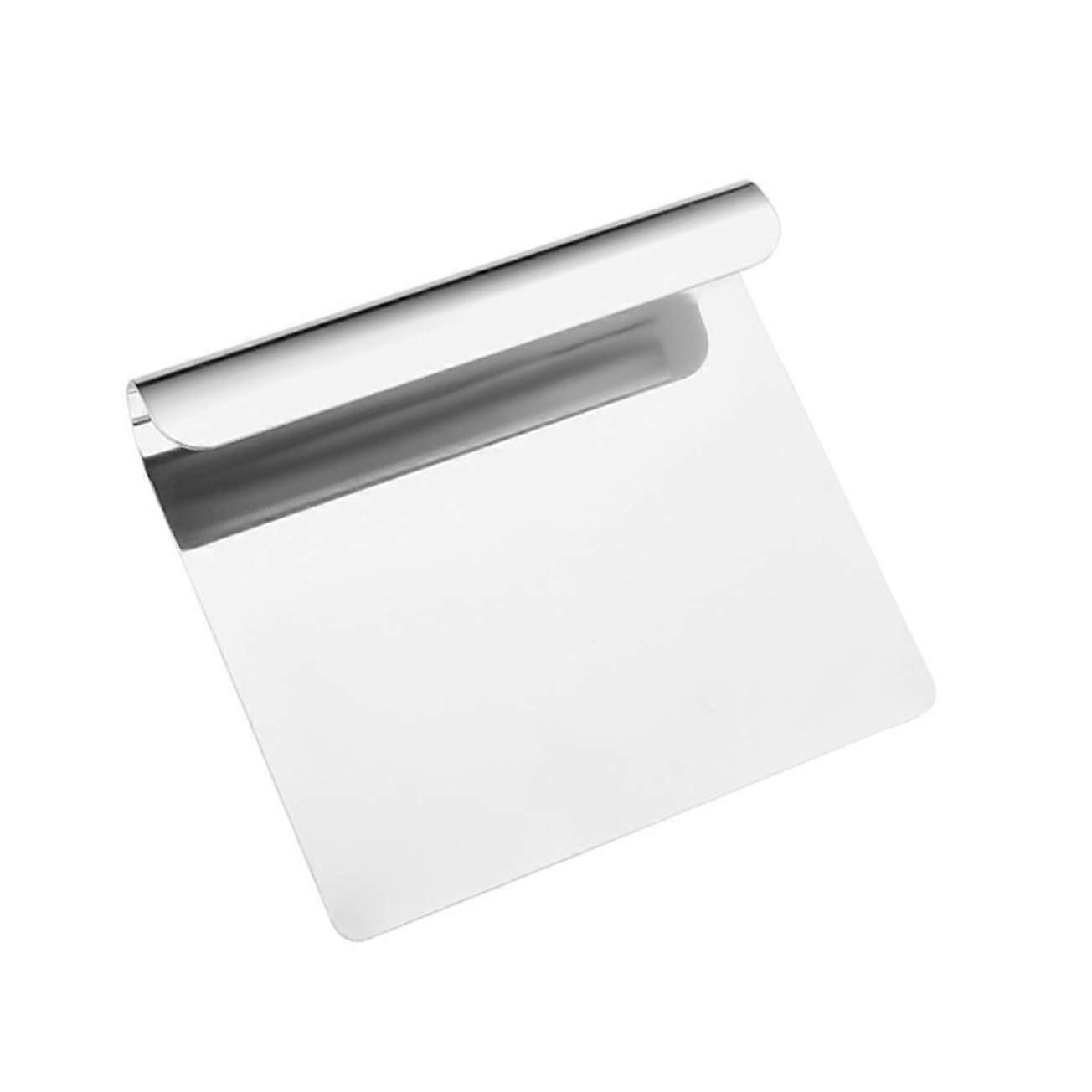 Dough Scraper and Pizza Cutter with MultiFunction Edge for Baking, Griddle and Cooktop Cleaning