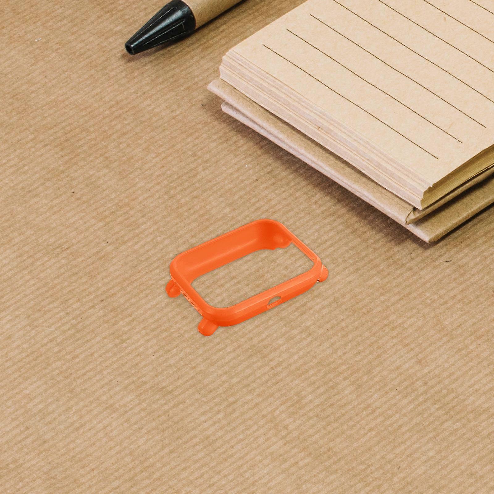 Watch Protective Case Compatible for Bip for Protection Orange Tpu