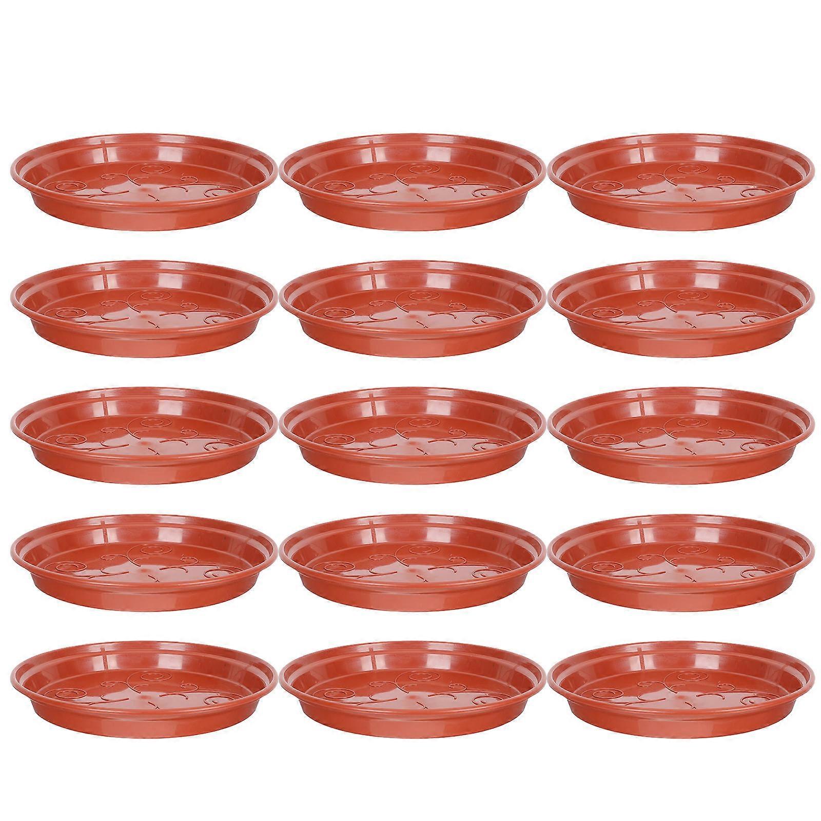 Plastic Flowerpot Drip Trays for Gardening Use 20Pcs Pack