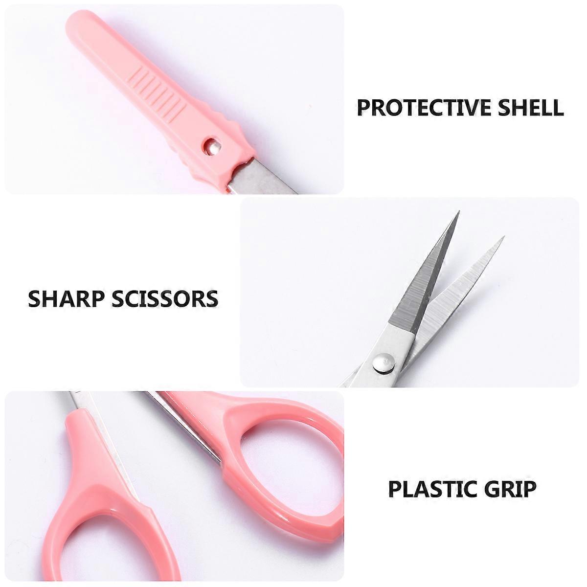 Beauty Tools Eyelash Scissors for 3Pcs Stainless Steel Multi-Function Set