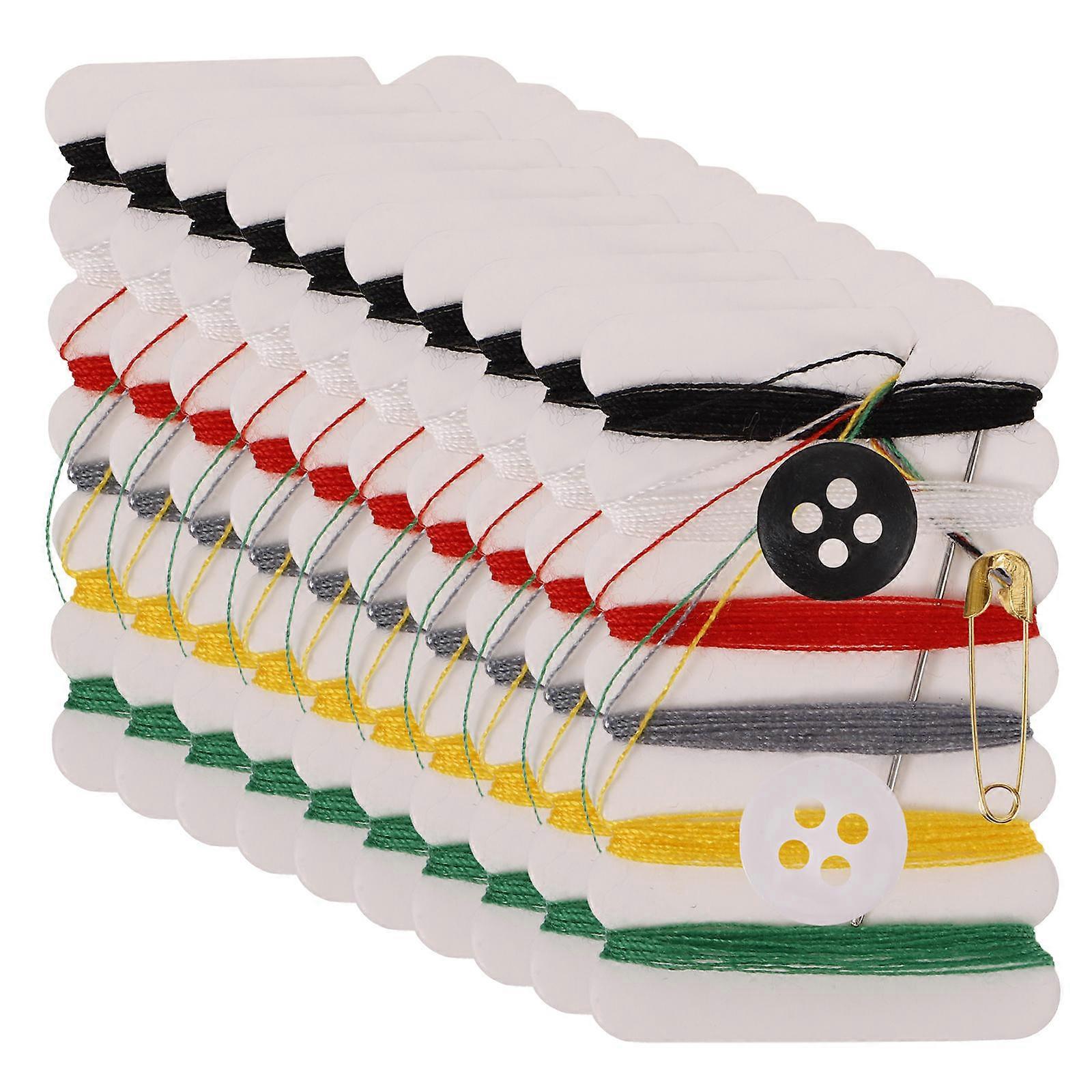 Stitching Kit Sewing Tool Kit Home Use Beginners 100Packs Assorted Color
