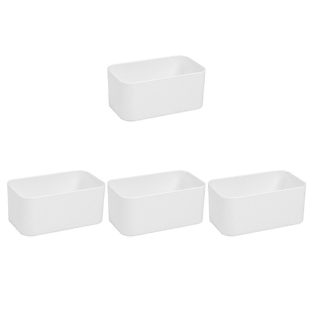 Home Supplies Wall Mounted Box 8Pcs Multipurpose Adhesive Storage