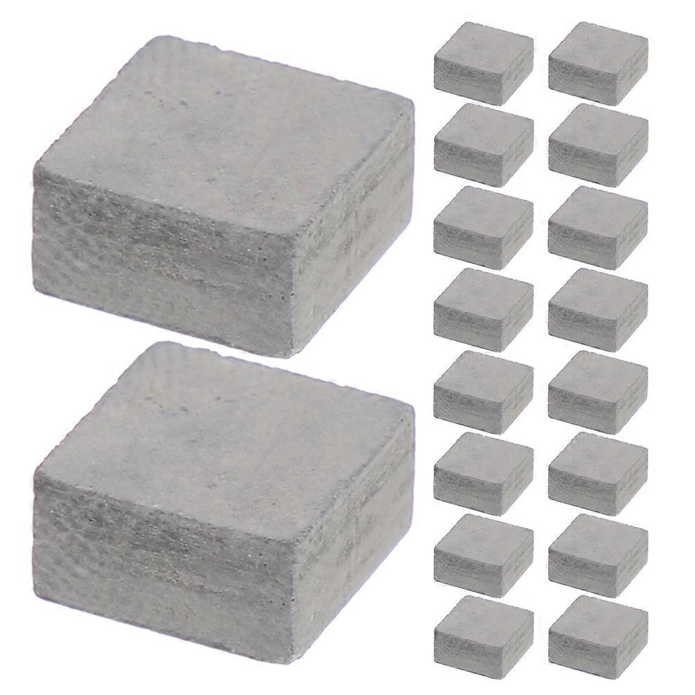 DIY Miniature Scene Bricks Set with 30Pcs Clay Mini Bricks