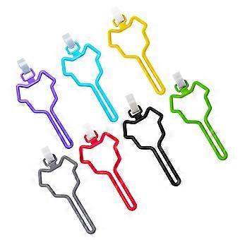 Dog Waste Bag Holder for Pets Hands Free 14Pcs Leash Knot Carrier Holder