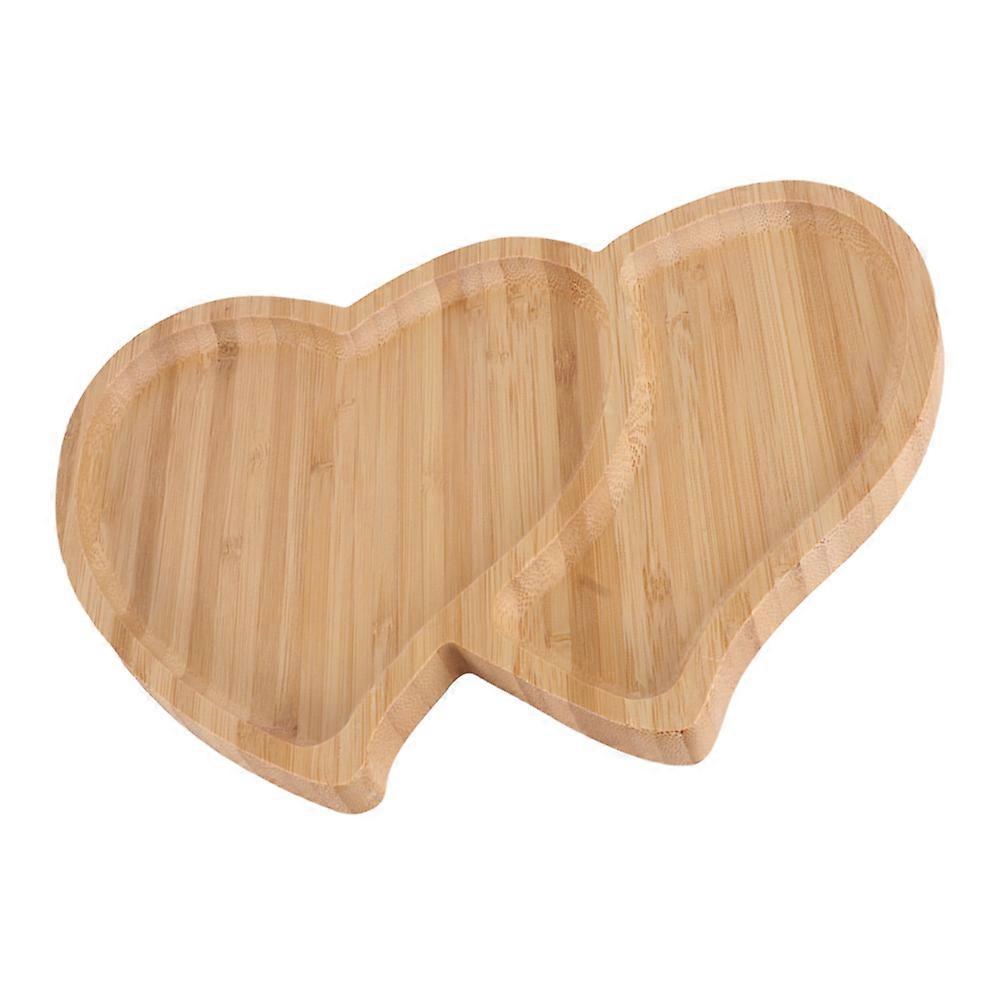 Heart Tray for Serving with Fruit Snack Plate