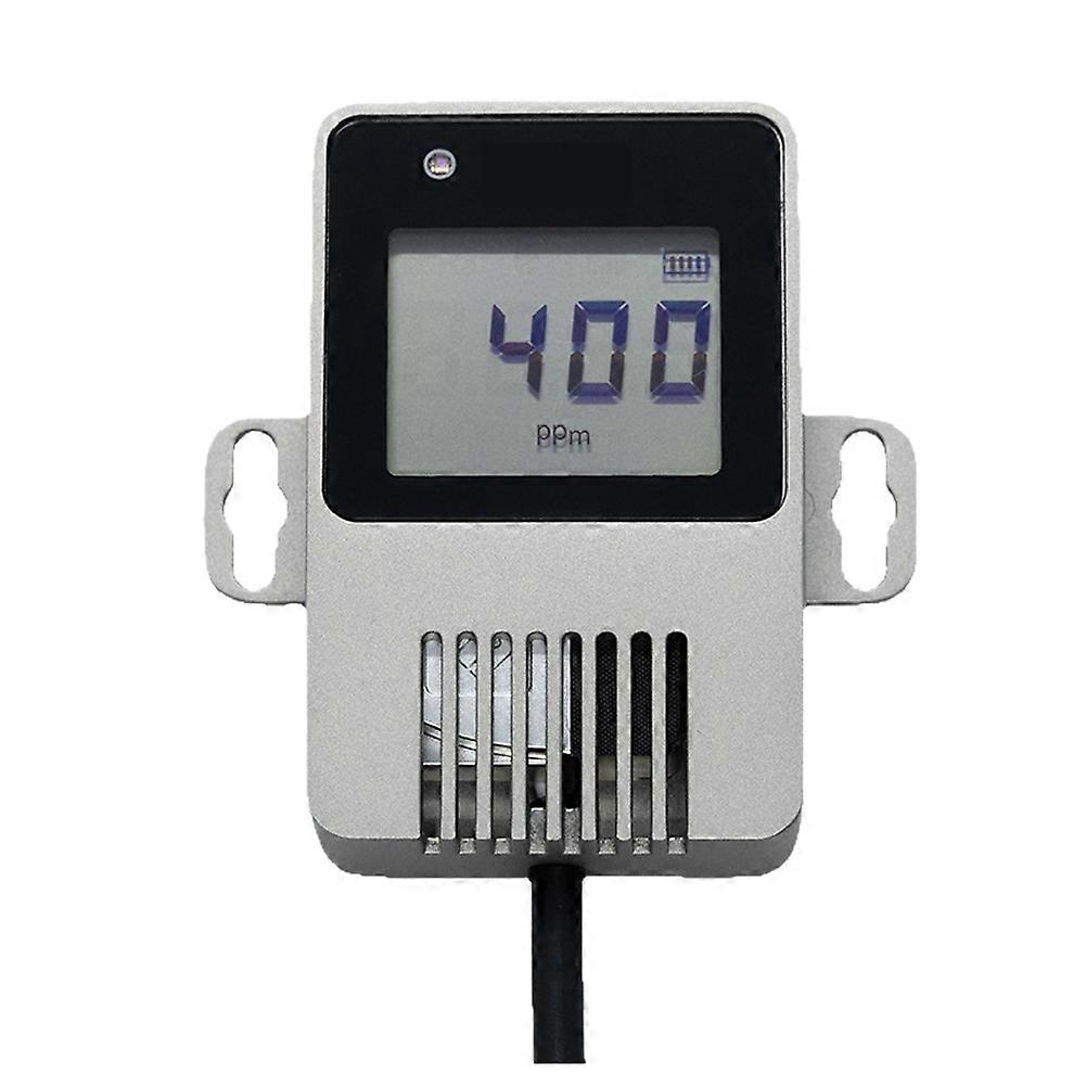WS300 CO2 Temperature Humidity Barometric Pressure Light Sensor Transmitter Compact Multifunction Environmental Detector
