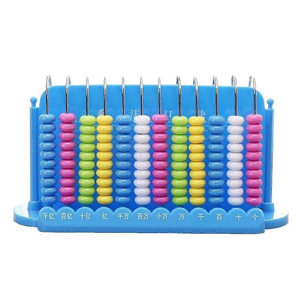 Kids 12 Digits Abacus Math Learning Abacus Educational Bead Arithmetic Abacus