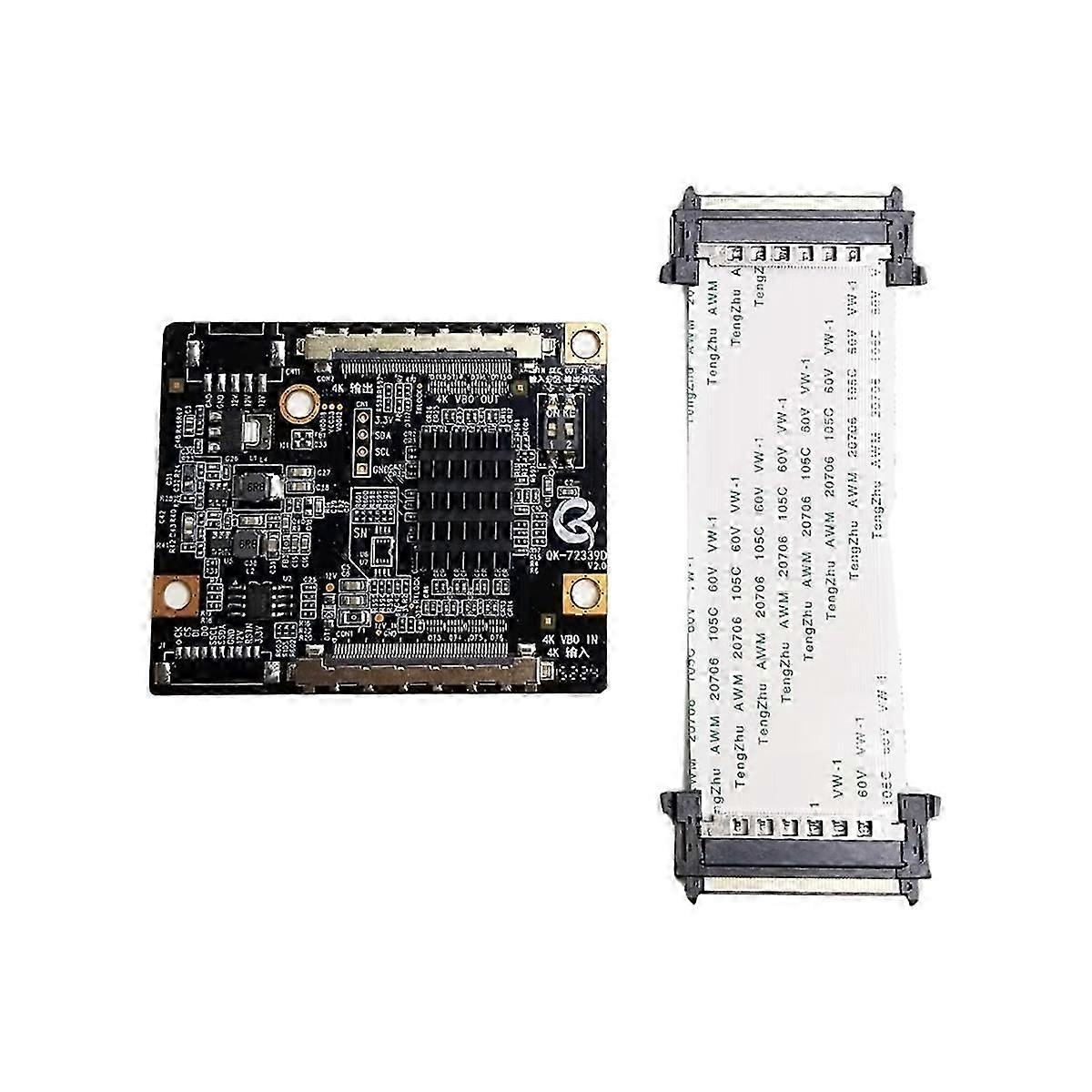 QK-72339D Upgraded Version Adapter Board Solves 4K LCD Screen Partition Problem 4K LCD TV Partition Modification
