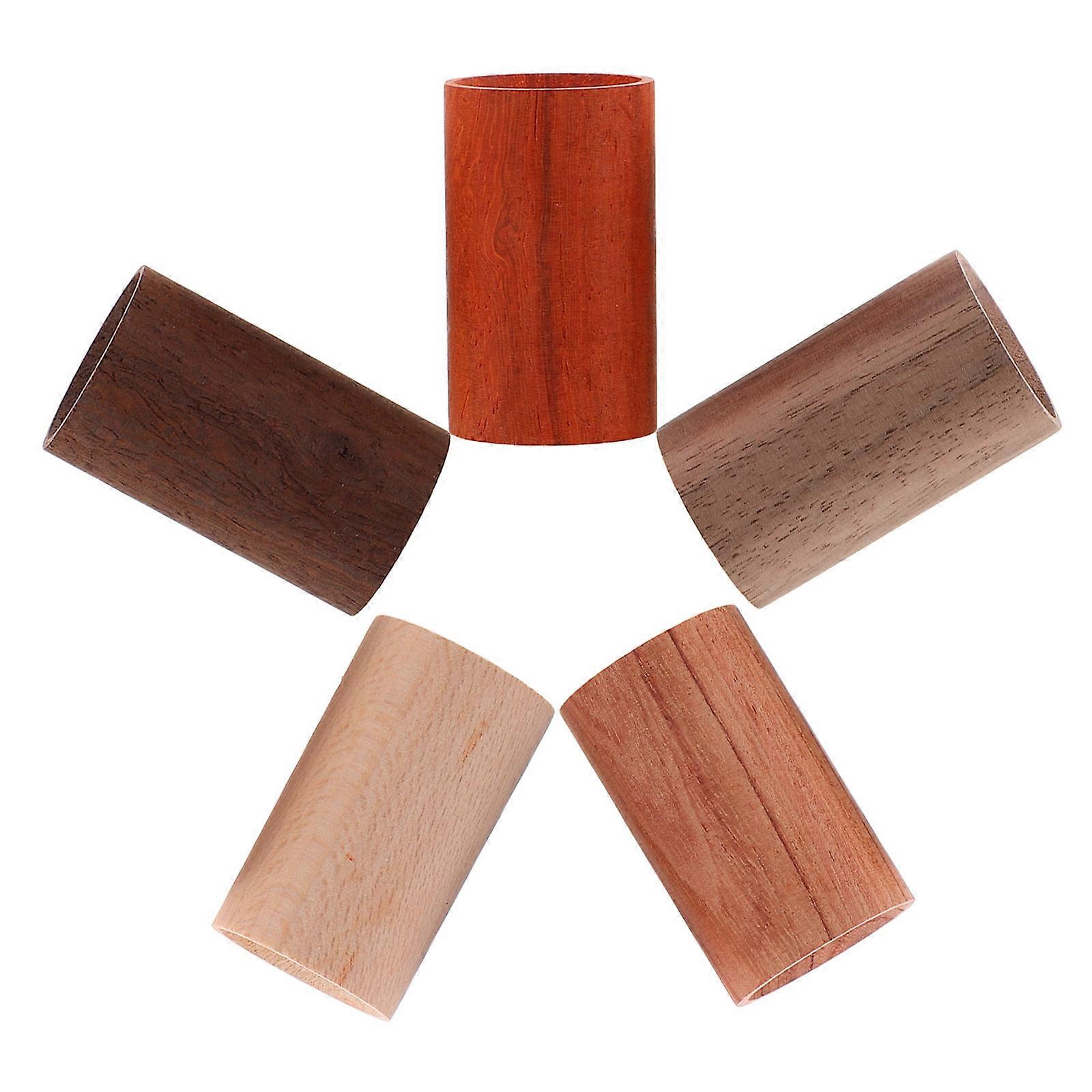 5Pcs Wooden Aromatherapy Diffuser for Essential Oils Use Indoors