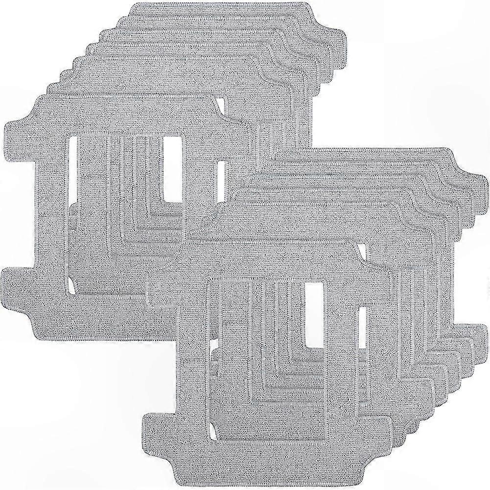 Microfiber Cleaning Cloths for Window Robots, 12-Pack Washable Wipes Compatible with Multiple Models