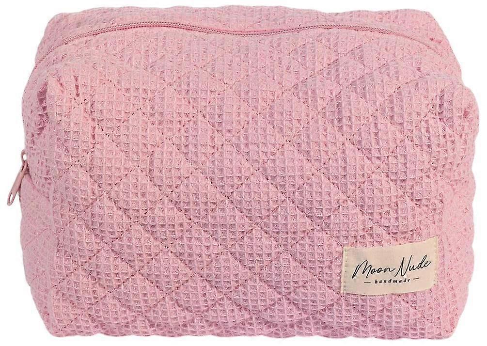 Moon Nude Jam Large Makeup Bag - Pink/Green