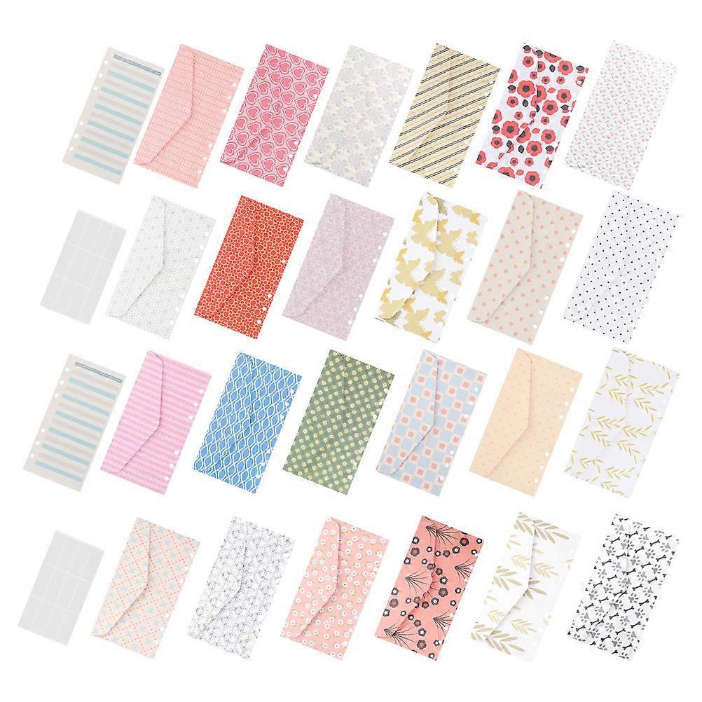 Binder Envelopes for Money Storage Helping Budget Control 2Sets Available