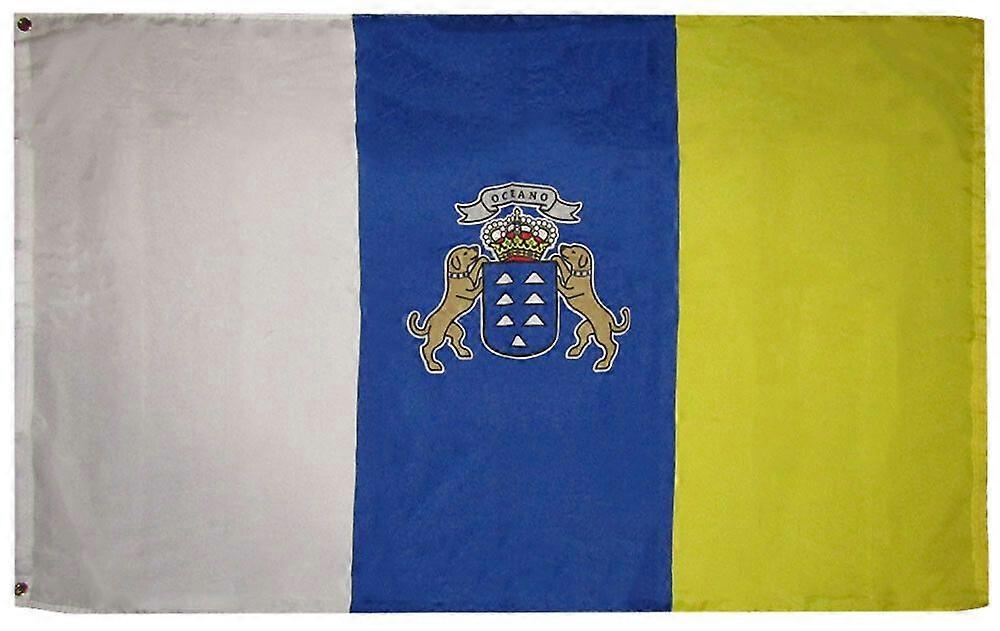 Kanariøyenes flagg Flaggbanner FG 1612