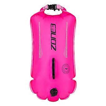 Zone3 Recycled 28L Safety Buoy / Dry Bag - Hi-Viz Pink Adult Unisex