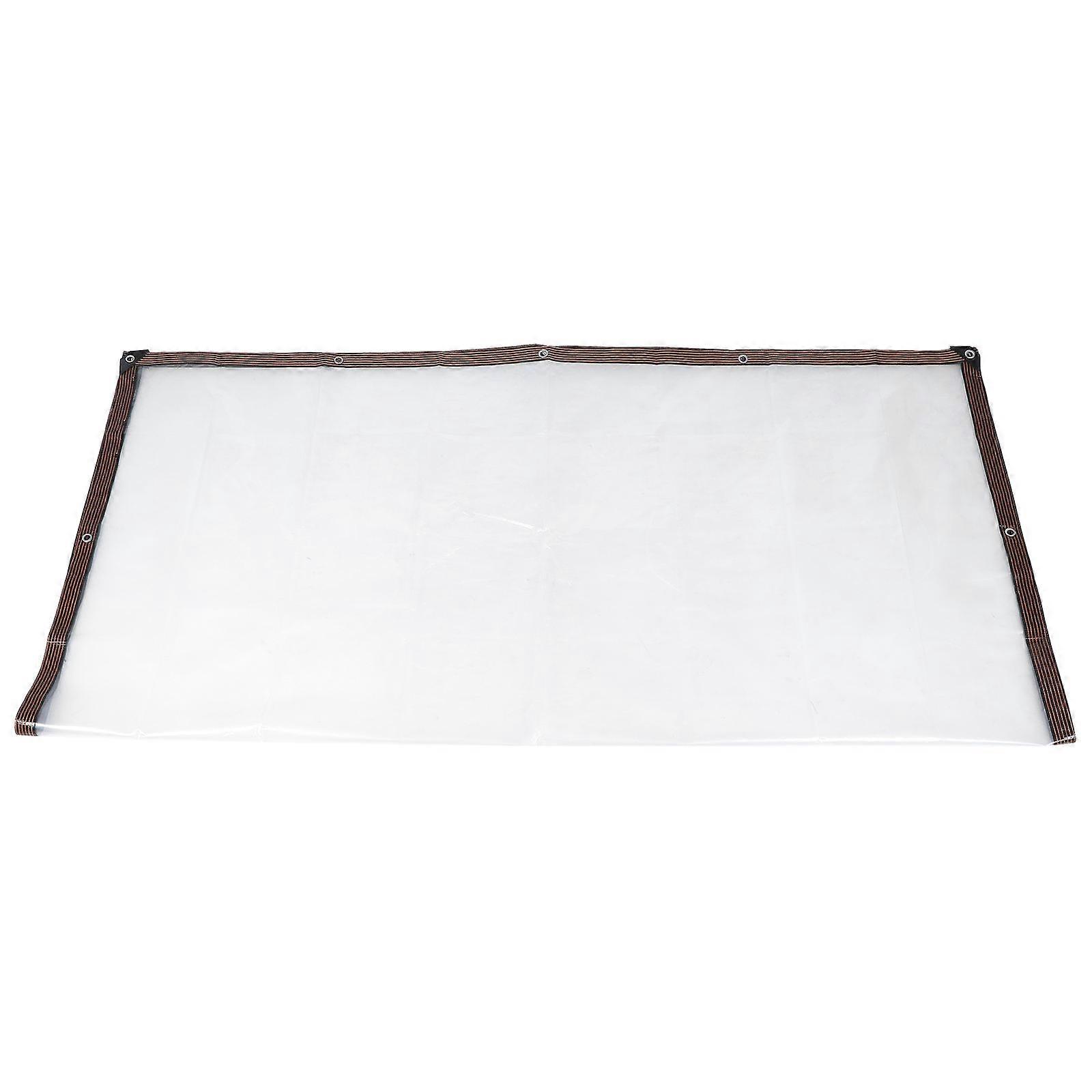 Transparent Firewood Protector Cover for Outdoor Use with Waterproof Function