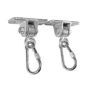 Heavy Duty Swing Hangers with Snap Hooks, 5000 lb Static Tension for Indoor Outdoor Swing Sets & Aerial Yoga