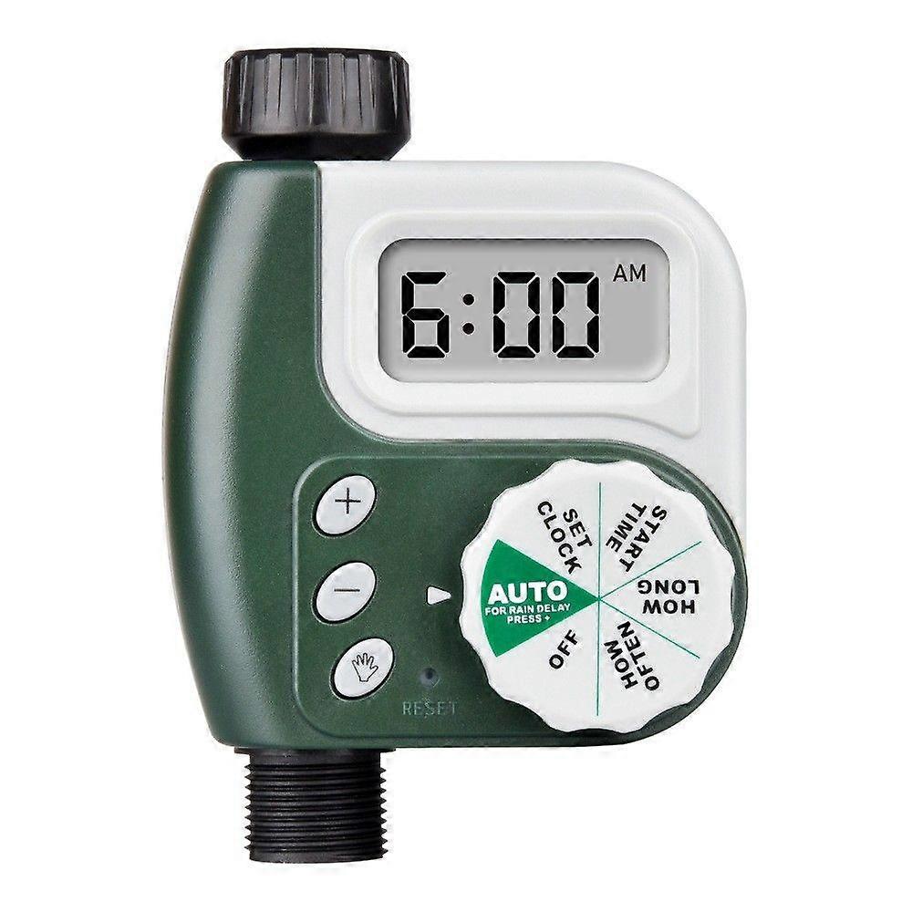 Digital Programmable Hose Timer, Automatic Watering Controller with Rain Delay Function