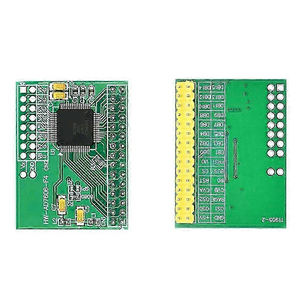 2Pcs AD7606 Data Acquisition Module 16-Bit ADCs 8-Way Synchronous Sampling Frequency Rate 200KHz