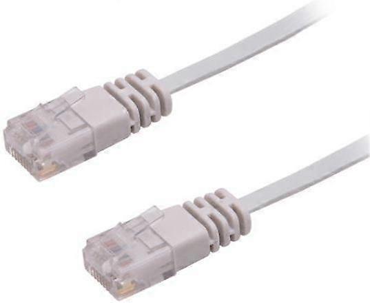 MicroConnect CAT6 U/UTP FLAT Network Cable 7m Grey