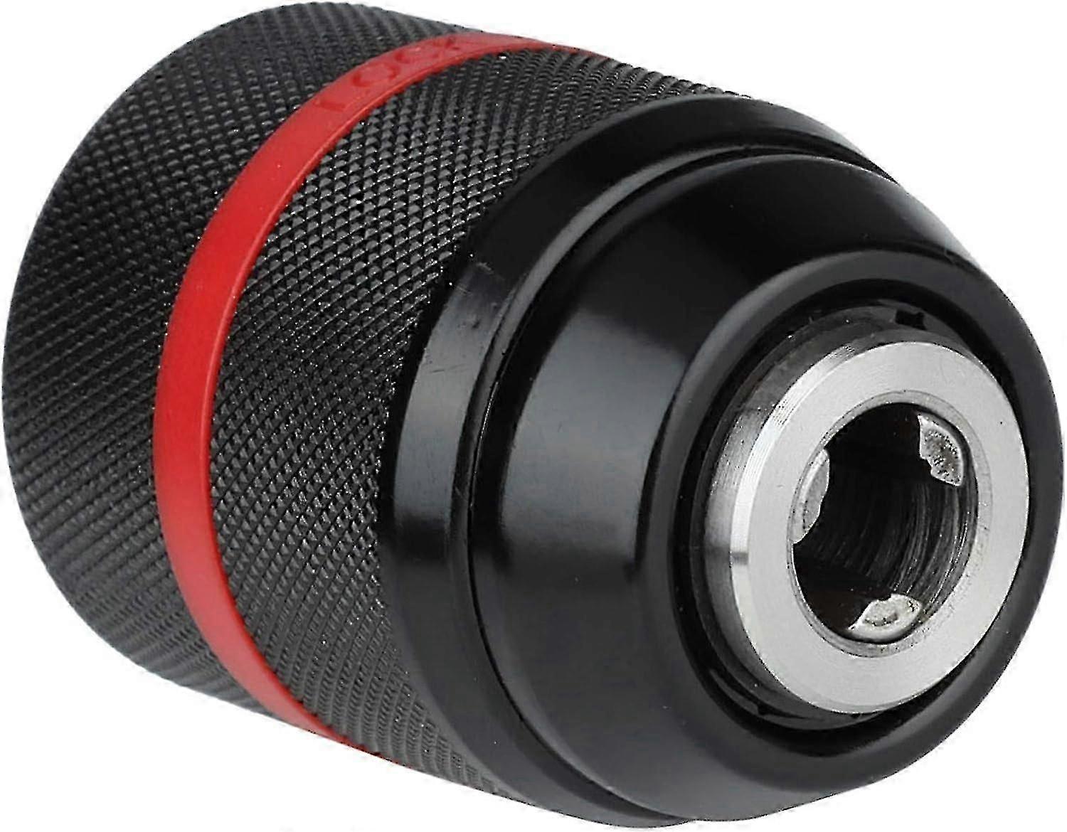 1/2" Keyless Drill Chuck 1/2" x 20 Mount, Keyless Hand Drill Chuck, Self-Tightening Multi-Function C